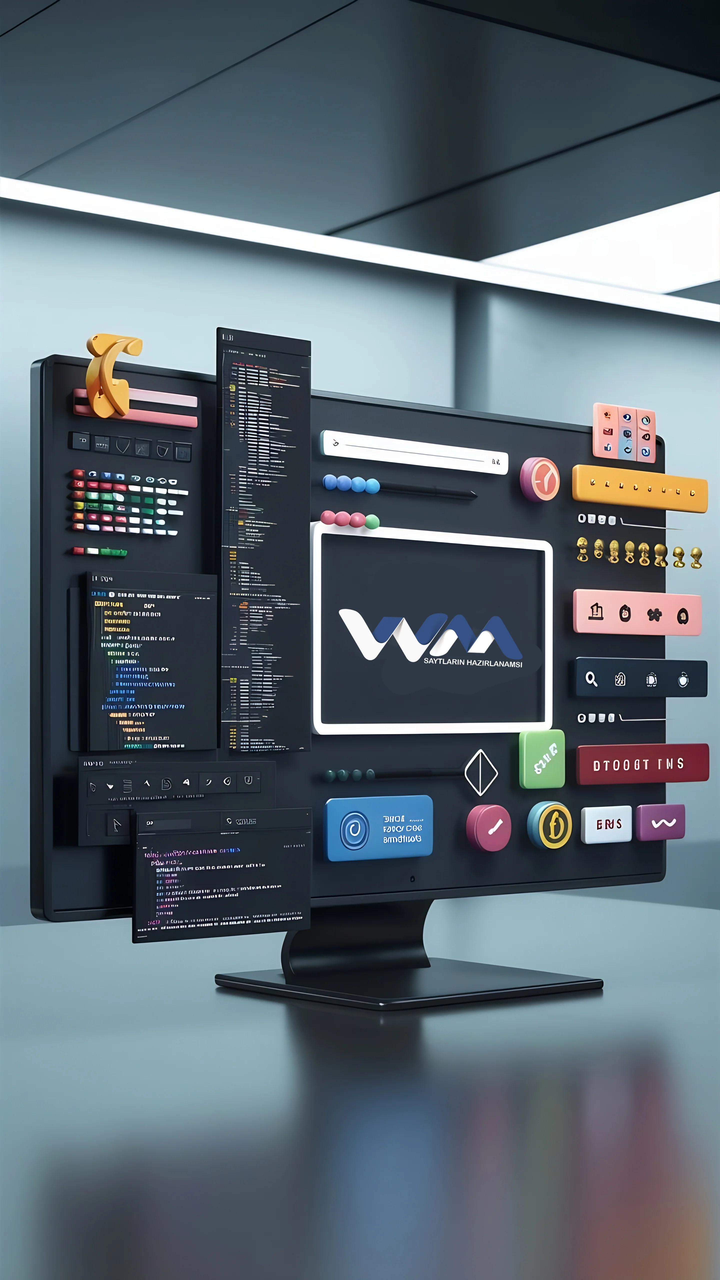 Peşəkar veb sayt sifarişi, domain və hostinq xidmətləri, saytların yığılması və Google SEO xidməti bir ünvanda. Müasir UI/UX dizayn, mobil uyğunluq və təhlükəsiz admin panel həlləri ilə veb layihələrinizi peşəkarlara həvalə edin.
