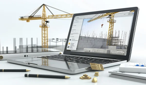 İnşaat şirkəti üçün müasir veb-sayt dizaynı - Webmap.az