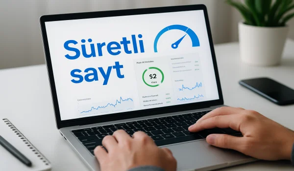 Sürətli veb sayt yaradılması üçün optimizasiya yolları