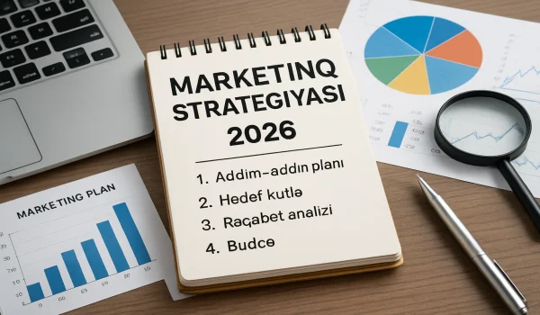 Marketinq strategiyasının addım-addım hazırlanması 2026