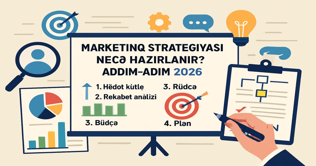 Step-by-step marketing strategy development for 2026